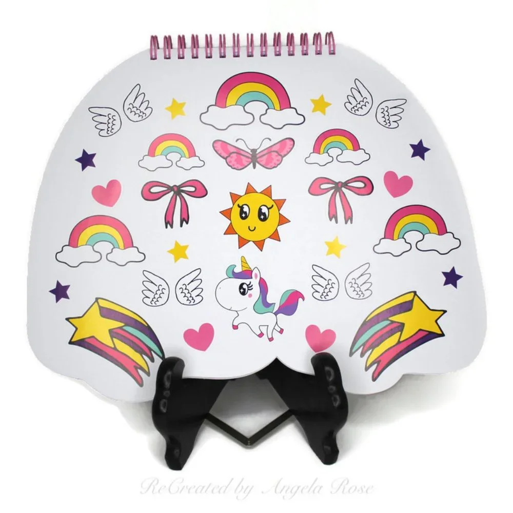Rainbow Sketch Activity Book